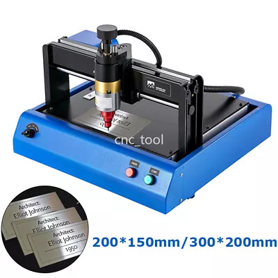 400W Electric Metal Marking Machine Nameplate Dot Peen Engraver 20*15CM 30*20CM • £489