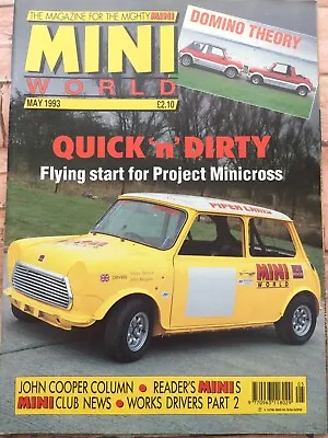 Mini World Magazine - May 1993 - Project Minicross Domino Theory • £7.99