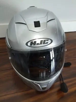HJC SY-Max III Modular Motorcycle Helmet Snowmobile - XXL With Scala Rider Mic • $20
