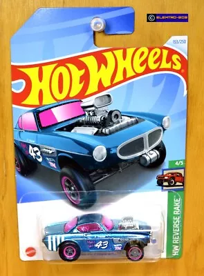 Hot Wheels 2024 SUPER Treasure Hunt Volvo P1800 Gasser - Protector/XHTF [E-808] • $105