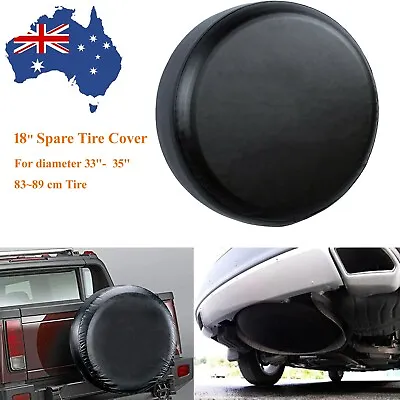 18'' Trailer Spare Tire Wheel Cover For 265/75R16 285/70R17 4x4 SUV Offroad Tyre • $28.49