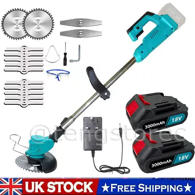 For Makita 18v LXT Cordless Grass Line Trimmer Strimmer 3000mAh Battery/Charger  • £67.80