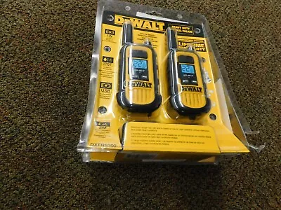 DEWALT DXFRS300 Two Way UHF/FM Radio Walkie Talkie - • $70