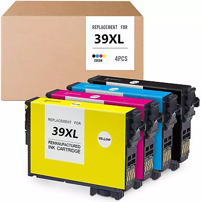 $23.99 • Buy Generic Ink Cartridges 39 XL 39XL For Epson Home XP-2105 XP-4105 XP2105 XP4105