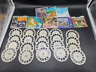 Lot 31 Vintage View-Master Reel Packs + Loose Discs Disney • $45