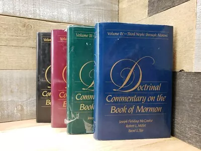 Doctrinal Commentary On The Book Of Mormon Complete Set By Joseph McConkie • $34.95