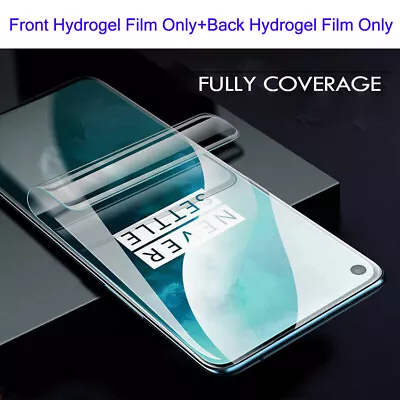 Hydrogel Film Screen Protector 1/2/3PCS For OnePlus 9T 10 Pro 7T 6 9T Nord 2 Ace • $5.49