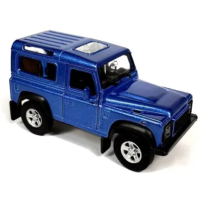 1/38 Scale Die Cast BLUE Land Rover Defender - Model Toy Car - Diecast Gift • £12.99