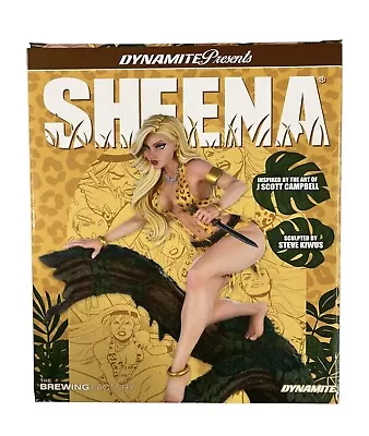 DYNAMITE SHEENA QUEEN OF JUNGLE CAMPBELL NIGHT STALKER PROOF STATUE 2022 Ltd /49 • $200