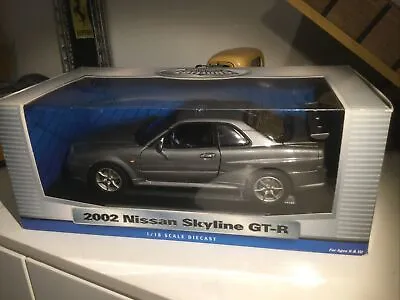 2002 NISSAN SKYLINE GT-R  1:18  Rare  COLLECTOR EDITION $ 285.00+ Shipping  • $285