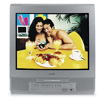 $199 • Buy Toshiba MV20Q41 20  Television/VCR Combo W/ New Maxell 8hr Blank Tape-No Remote