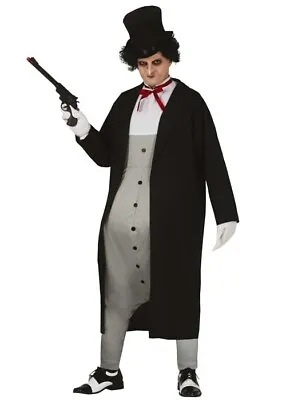 £41.99 • Buy Mens The Penguin Style Villain Costume INCLUDES PADDED JUMPSUIT AND JACKET ONLY