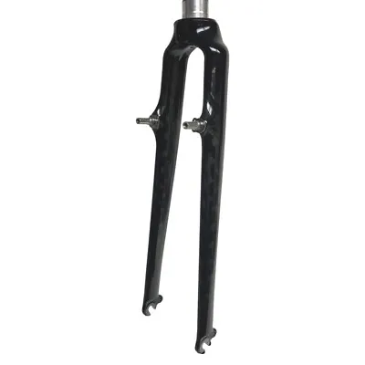 $129.99 • Buy RHR Carbon Fiber Road Bike Cyclocross Fork 700c Black 1-1/8 V-Brake/Canti #8193