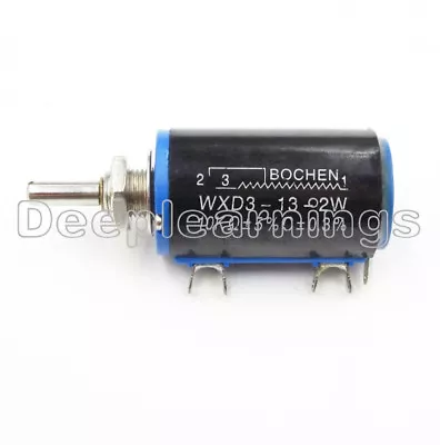 WXD3-13-2W 10K Ohm Multiturn Wirewound Potentiometer Adjustable Resistor • $1.82