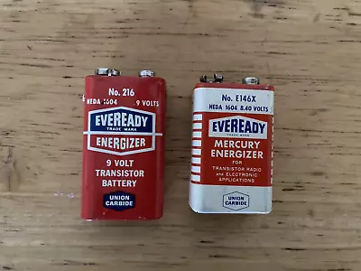 Vintage Eveready Batteries Not Tested • $5.95