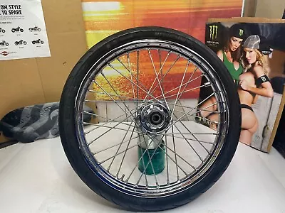 🔥Genuine Harley Front Wheel 43662-80B 21 X2.15  40 Spoke OEM🔥 • $249.95