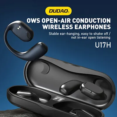 Bluetooth Headset 5.3 Wireless Earphones Earbuds Headphones Stereo Ear Hook • $21.88