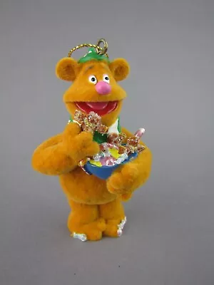 Muppets Fozzie Christmas Ornament Flocked Disney Storybook • $24.94