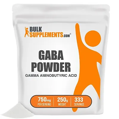 BulkSupplements GABA (Gamma Aminobutyric Acid) Powder • $24.96
