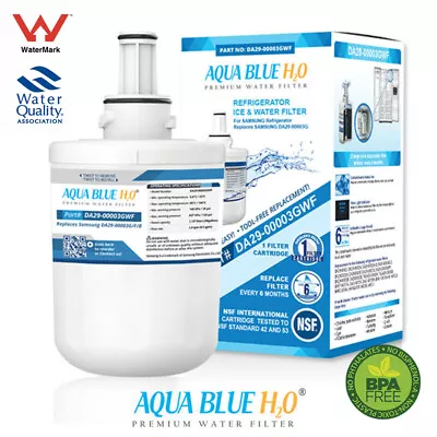 Samsung Fridge Filter - Internal DA29-00003G/F   AQUA BLUE  H20  DA29-00003GWF • $36