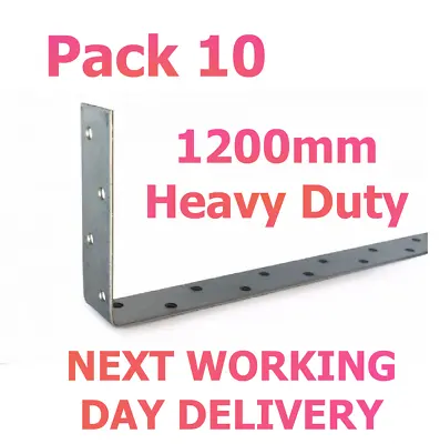 10 X 1200mm Wall Restraint Straps Heavy Duty 4mm NEXT DAY • £49.99