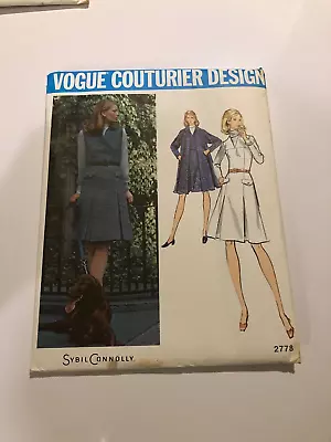 Vtg Vogue Pattern Couturier Sybill Connollly 2778 • $20