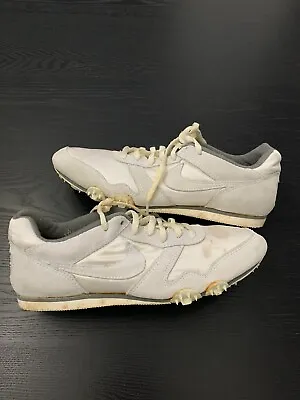 VTG 1987 Nike Track Field Running Shoes Sz 11.5 Made In Rep Of Korea Vintage • $80