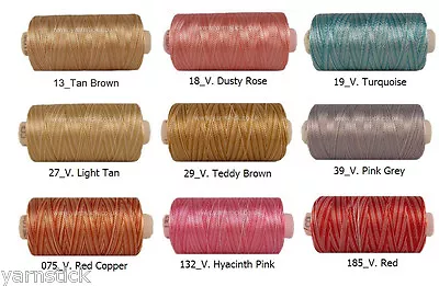 £1.95 • Buy 1000m 25g VENUS Machine Embroidery Rayon Thread Ne 120D/2 Shine Silky ISO9002