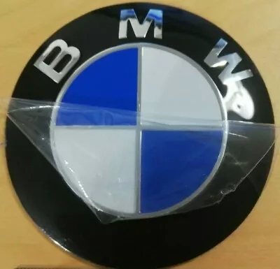 $14.95 • Buy Bonnet & Trunk Bmw 78mm E38 E31 E53 X5 Z3 Self Adhesive Badge Alloy