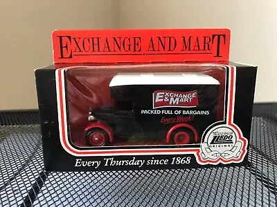 Days Gone Lledo Exchange & Mart Promo Model - Exchange & Mart Black Van • £3.10