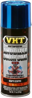 VHT SP451 Paint Gloss BLUE Anodized 11 Oz Aerosol Spray Can High Heat Coating • $26.99