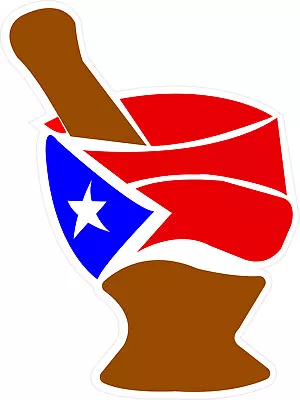 Puerto Rico Flag Pr Sticker-decal Bandera Boricua Pilon-mofongo- Puerto Rico • $2.95