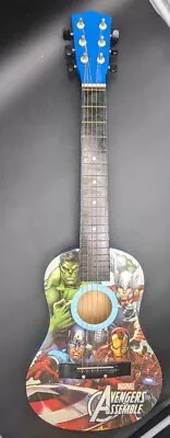 PEAVEY MARVEL Avengers Assemble KID'S 1/2 SIZE ACOUSTIC GUITAR EXCELLENT Nostrap • $36.89