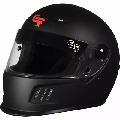 G-Force Racing Gear 13010LRGMB Rift Air Full Face Helmet; Matte Black; Large • $249
