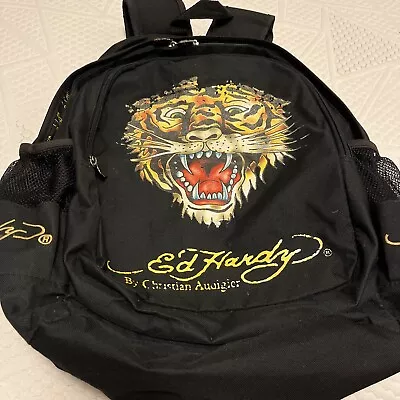 Ed Hardy Backpack Black PreOwned  • $12