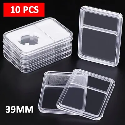 10 PCS Coin Slab Display Holder Storage 39mm For Silver Dollar/Silver Eagle • $6.75