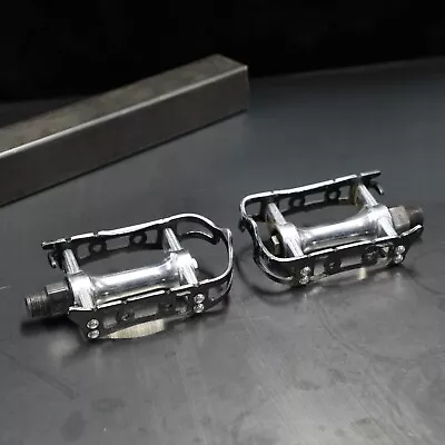 Vintage SR Road Bike Pedals - Black - Used • $14