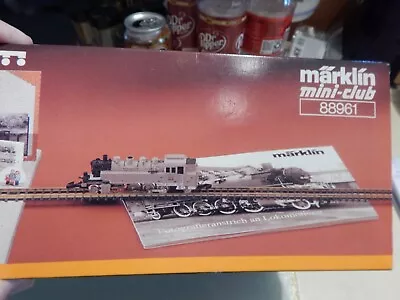 $175 • Buy #88961 Marklin Z Scale 2-8-2 Gray Steam Tank Locomotive W/5 Pole Motor
