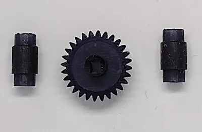 3D Printed Replacement Axle And Gear For Bachmann OO Split Chassis - Square Axle • £11.50