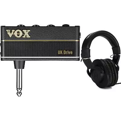 Vox AmPlug 3 UK Drive Headphone Guitar Amp And Headphones • $93.99