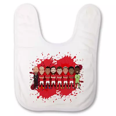 Utd 2023-24 Vector Heroes Baby Bib Unofficial Great Gift Manchester Man Etc • £9.99