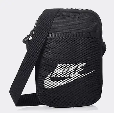 Nike JORDAN Heritage UNISEX Small Hip Crossbody Bag Black BA5871-010 NWT $35 NEW • $24.95