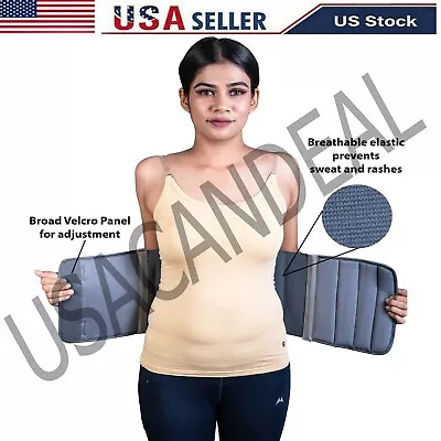 Medical Ostomy Belt Unisex Ostomy Hernia Support Abdominal Binder Brace Stomach • $19.98