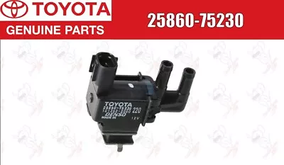 Toyota Genuine 4Runnner Engine EGR Vacuum Lathe Valve 25860-75230 OEM • $72.16