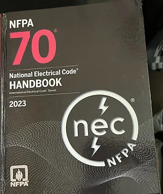 National Electrical Code NEC Handbook NFPA 70 2023 Edition Free Shipping. • $79.79