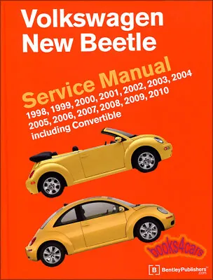 Beetle Shop Manual Service Repair Bentley Book Volkswagen Workshop Convertible  • $134.95