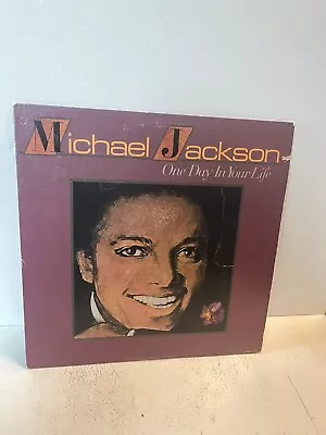 Michael Jackson One Day In Your Life Vinyl Album LP • $15