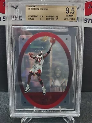 1996 SPX Michael Jordan #8 BGS 9.5 (Die-Cut) • $599