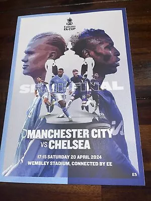 FA Cup Semi-Final - Manchester City V Chelsea  20.04.2024 • £4.99