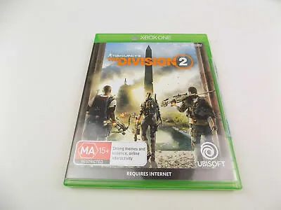 Mint Disc Xbox One Tom Clancy's The Division 2 II Free Postage • $13.52